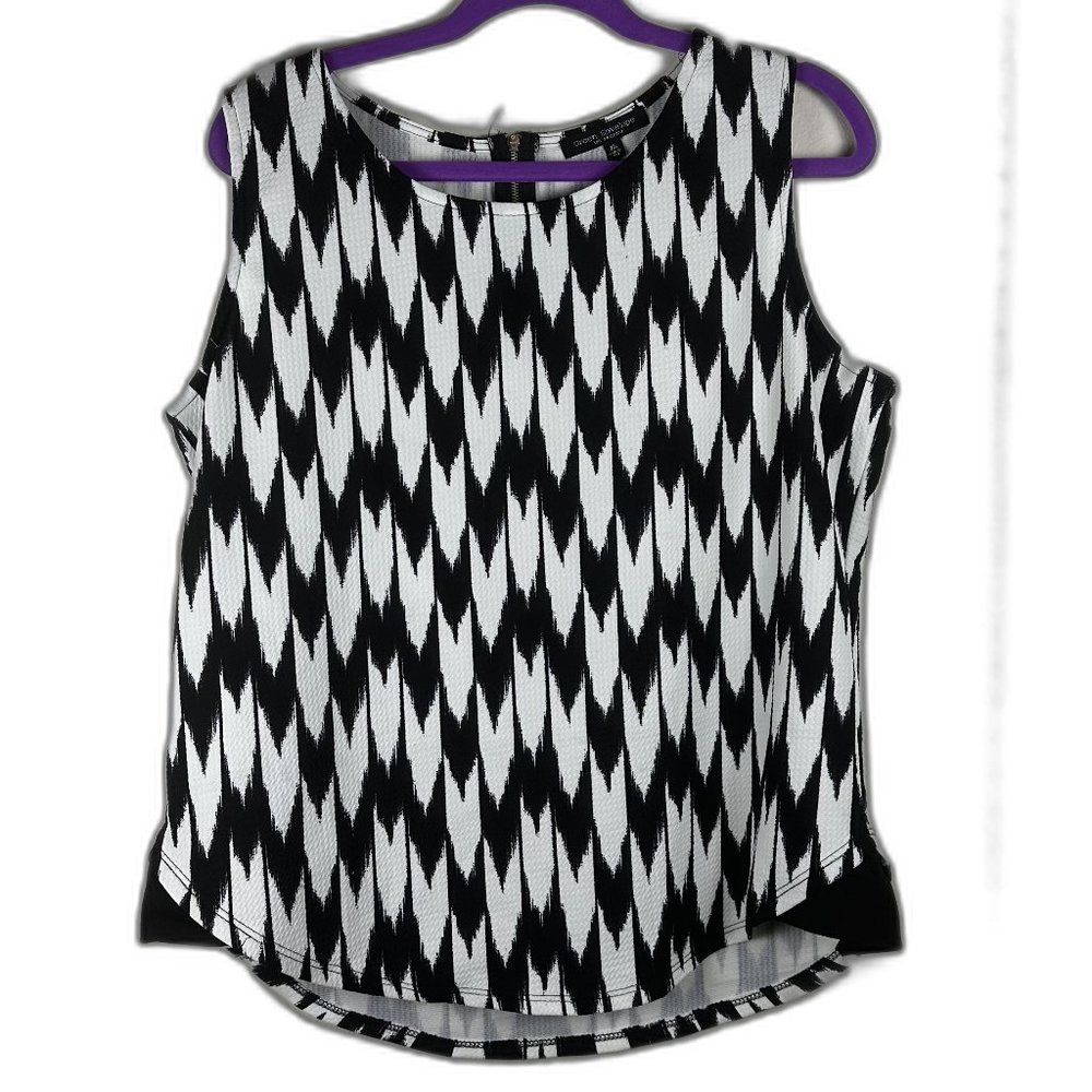 GREEN ENVELOPE SLEEVELESS TOP